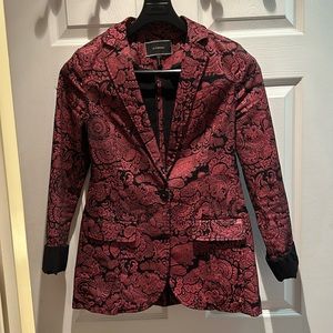Small, multi print blazer